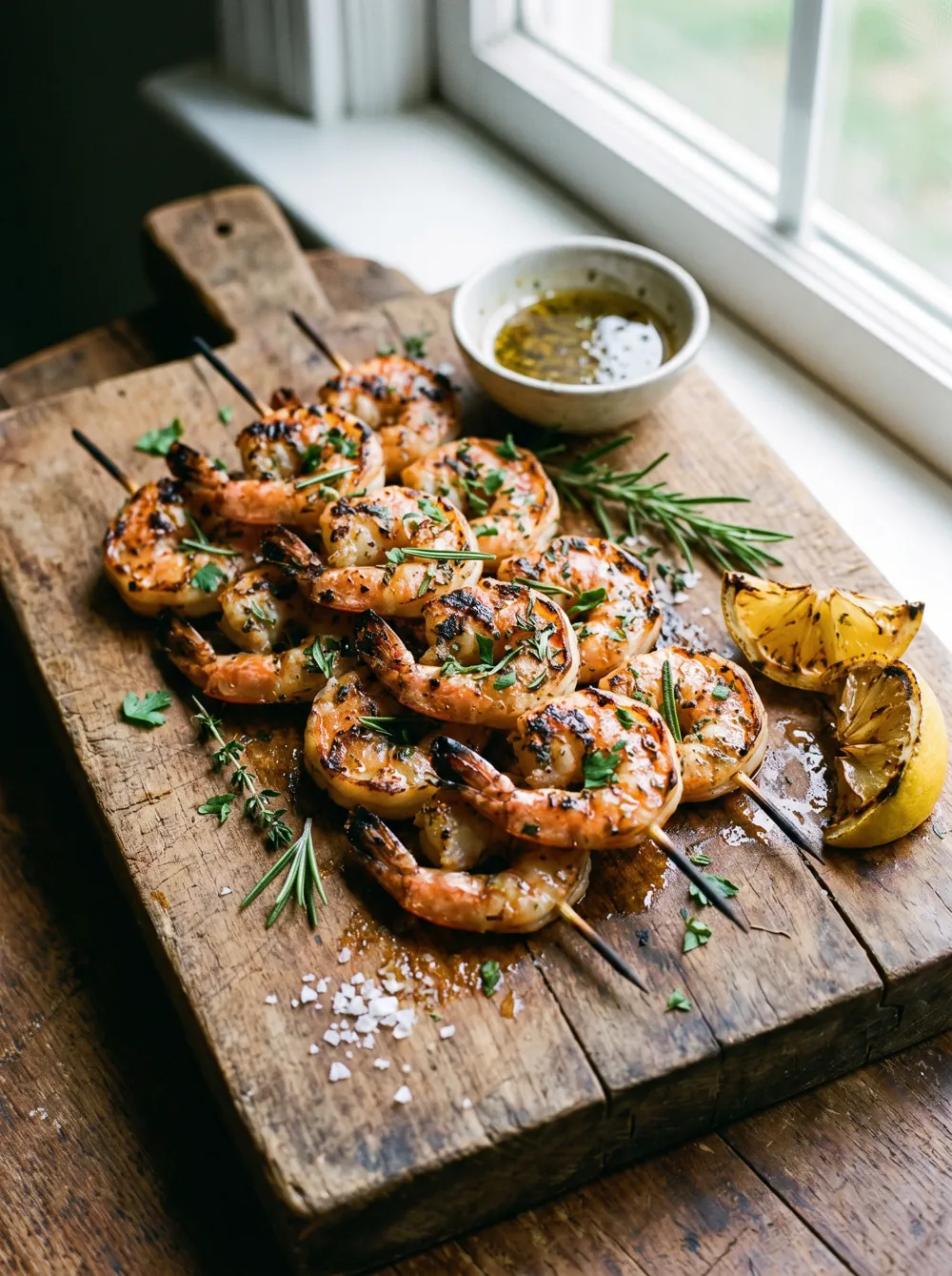 marinade crevettes